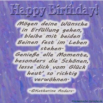 Geburtstagswünsche Frauen Texte