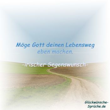 irische Segenswünsche für die Taufe