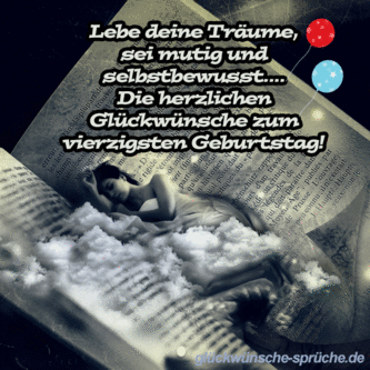 wuensche 40 geburtstag