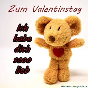 Valentinstagsgruss